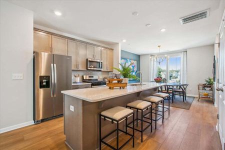 New construction Townhouse house 801 Parc Townes Dr, Wendell, NC 27591 plan Linville - image 16