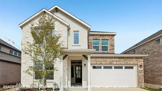 New construction Single-Family house 2321 Bronc Buster Wy, Leander, TX 78641 plan The Joshua - image