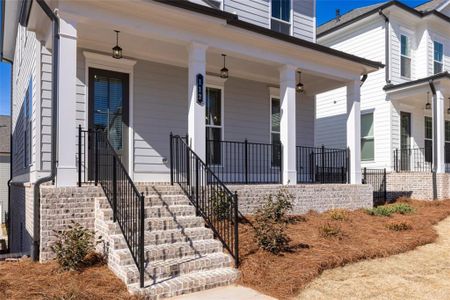 New construction Single-Family house 171 Basil Street Dr, Cumming, GA 30040 The Greenville- photo 1 1