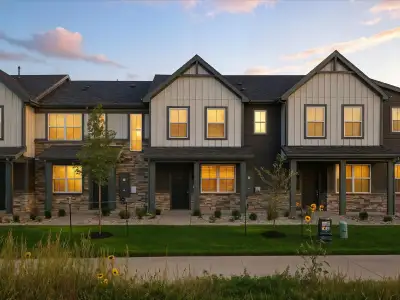 New construction Townhouse house 1600 Riverplace Dr, Unit 4, Windsor, CO 80550 plan The Orchard - image