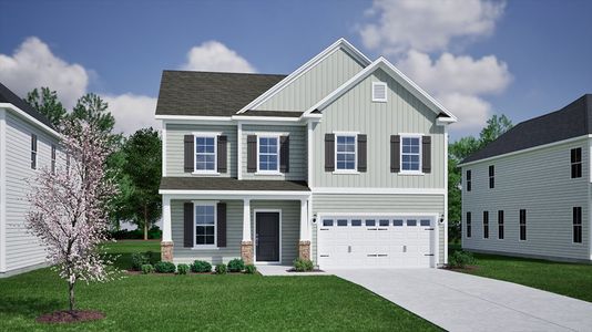 New construction Single-Family house 8804 Canoe Brook Ct, Wilmington, NC 28411 plan Cooper - image