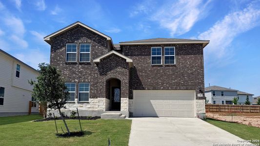 New construction Single-Family house 14403 Palmwood Pass, San Antonio, TX 78253 plan The Quincy - image