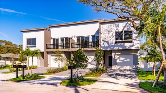 New construction Townhouse house 1421 Sw 24Th Ct, Unit 4, Fort Lauderdale, FL 33315 - image