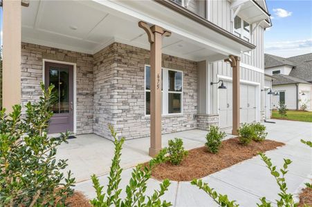 New construction Single-Family house 675 Crest Line Trl, Powder Springs, GA 30127 plan WESLEYEAN A - image 3