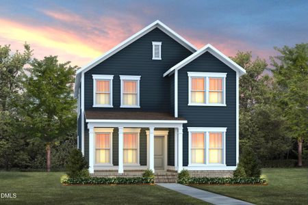 New construction Single-Family house 2916 Horse Rein Pl, Fuquay Varina, NC 27526 plan Rockingham - image