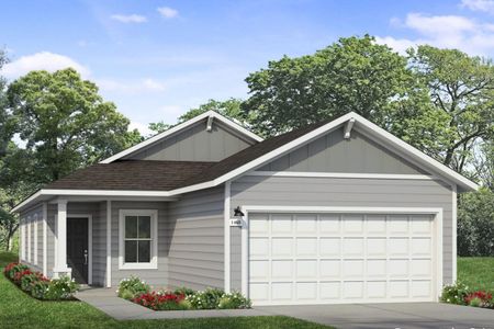 New construction Single-Family house 12013 Murano Dr, Austin, TX 78747 plan Cloverleaf 1468 - image