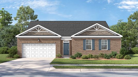 New construction Single-Family house 1248 Hollingsworth Wy, Dacula, GA 30019 plan Denton - image