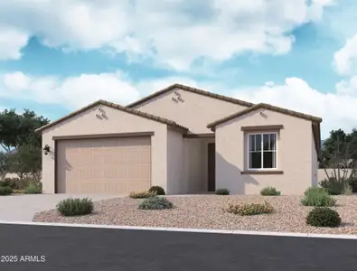 New construction Single-Family house 15743 W Camden Ave, Waddell, AZ 85355 plan Marigold - image