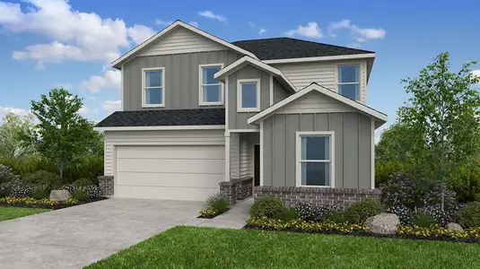 New construction Single-Family house 18311 Maroon Harbor Wy, Crosby, TX 77532 plan Reid - image
