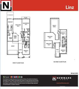 Newmark Homes' new construction features the beautiful Linz one of Newmark’s most popular homes. This Linz has everything! No back neighbor, developer concrete back wall, all brick/stucco (no siding.) A spacious 25x15 family room welcomes you to a bright open area with a 22-foot-high ceiling and large windows. The livable Linz has main bed on the 1st floor & en-suite guest bedroom with a standup shower in the private guest bath on the 1st floor.