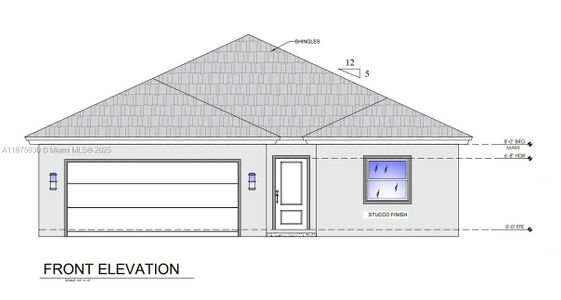 New construction Single-Family house 1025 Sentinela, Lehigh Acres, FL 33974 - image
