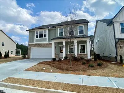 New construction Single-Family house 1260 Magellan Dr, Buford, GA 30518 plan Hampstead - image