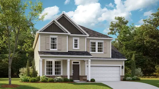New construction Single-Family house 552 Whistle Stop Wy, Knightdale, NC 27545 plan Jessamine - image