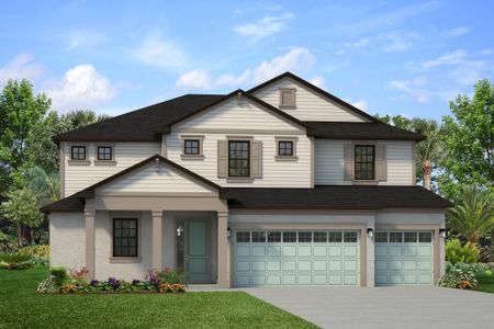 New construction Single-Family house 7400 Sawgrass Rd, Parrish, FL 34219 plan Redwood II - image