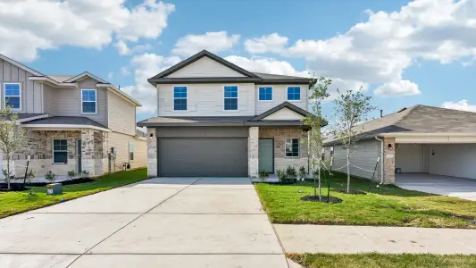 New construction Single-Family house 20131 Heinrich Ln, Manor, TX 78653 plan The Madison - image