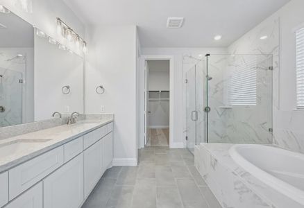 New construction Single-Family house 16159 Sheridan River Trl, Conroe, TX 77302 plan 4509 Elevation B - image 8