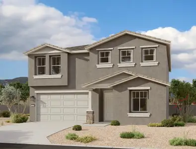 New construction Single-Family house 2318 E Galloping Horse Dr, San Tan Valley, AZ 85140 plan Daisy - image