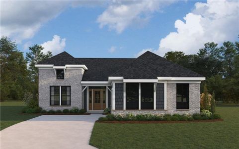 New construction Single-Family house 247 Easton Park Blvd, Dallas, GA 30157 plan Morgan - image