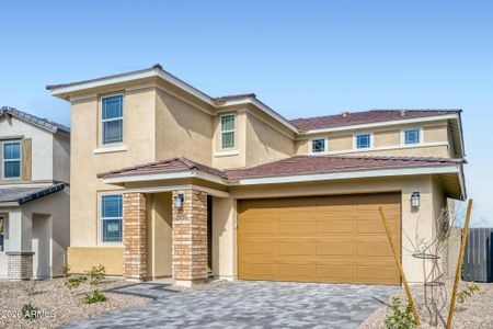New construction Single-Family house 30314 W Wild Hazel Dr, Buckeye, AZ 85396 plan Dover Plan 3557 - image