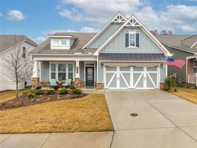 New construction Single-Family house 226 Hickory Bluffs Parkway, Canton, GA 30114 - photo 0