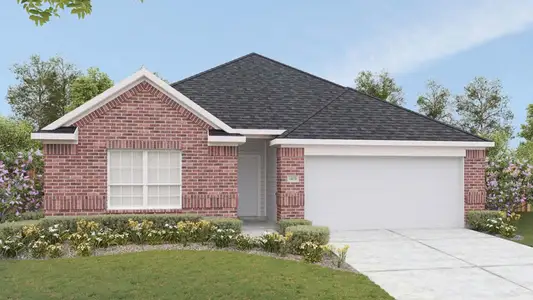 New construction Single-Family house 116 Crow Valley Dr, Jarrell, TX 76537 plan Blanton - image