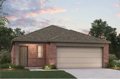New construction Single-Family house 7526 Bent Gale Rd, Pilot Point, TX 76258 plan Periwinkle - 30' Smart Series - image