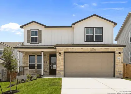 New construction Single-Family house 11107 Carlyle Spgs, Live Oak, TX 78233 plan Majestic View II - image