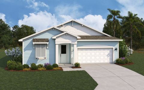 New construction Single-Family house 1039 Fiesta Key Cir, Lady Lake, FL 32159 plan Glenwood - image