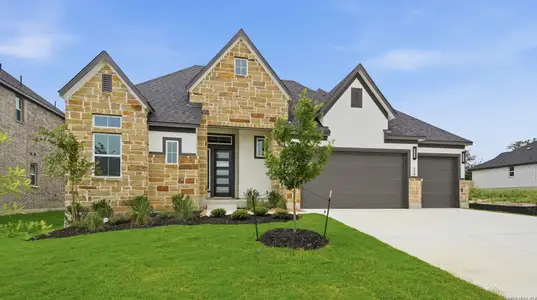 New construction Single-Family house 210 Kari Dr, Castroville, TX 78009 plan Brandon - image