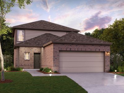 New construction Single-Family house 3102 Orchid Ave, Van Alstyne, TX 75495 plan Rosemary - image