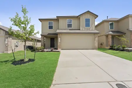 New construction Single-Family house 12611 Desert Fox, Converse, TX 78109 plan The Franklin - image