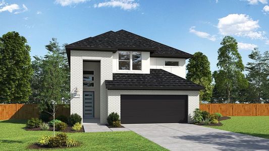 New construction Single-Family house 22123 Rangemore Dr, Cypress, TX 77433 plan Nantucket - image