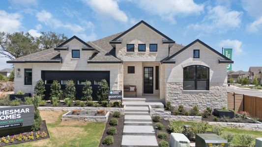 New construction Single-Family house 100 Ridgewell Lp, Georgetown, TX 78633 plan Branford - image