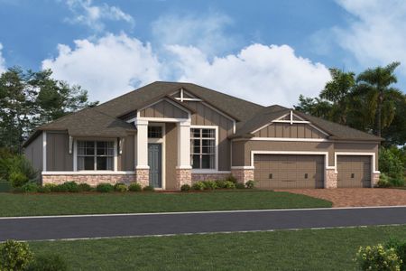 New construction Single-Family house 3309 Forest Packs Lp, Apopka, FL 32712 plan San Marino II Fl - image