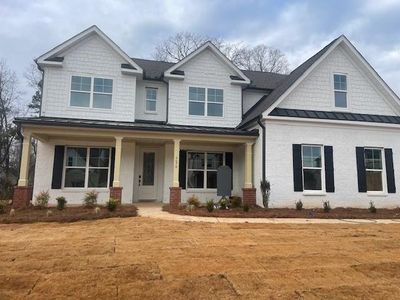 New construction Single-Family house 6670 Benchwood Path, Cumming, GA 30028 Parkview- photo 0