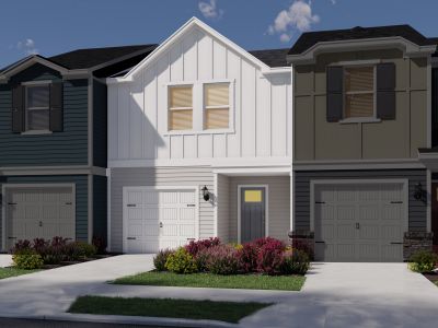 New construction Single-Family house 4100 Phelps Lake Dr, Durham, NC 27704 plan Amber - image
