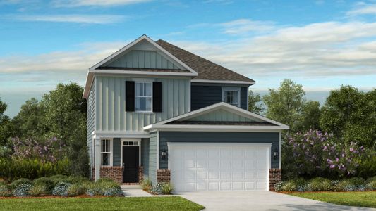 New construction Single-Family house 17114 Walker Wylie Dr, Charlotte, NC 28278 plan Pisgah Premier - image