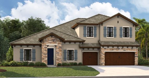 New construction Single-Family house Parrish, FL 34219 plan Key West II - image