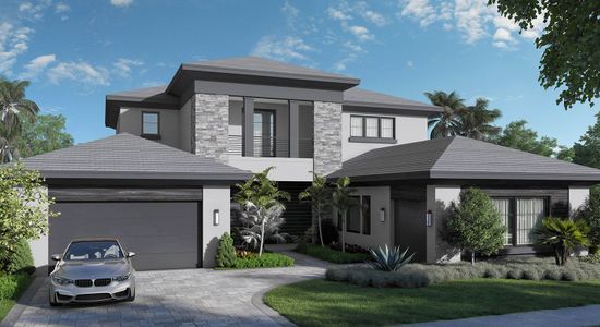 New construction Single-Family house 9116 Coral Isles Cir, Palm Beach Gardens, FL 33412 Dominica- photo 0