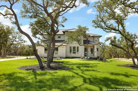 New construction Single-Family house 34884 Thanksgiving Trail, Bulverde, TX 78163 - photo 1 1