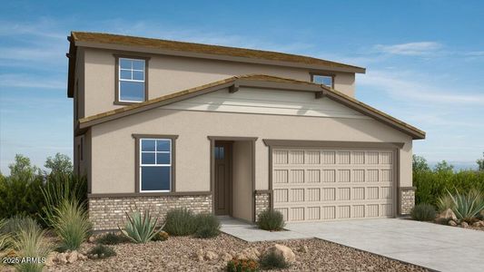 New construction Single-Family house 25168 N 165Th Ln, Surprise, AZ 85387 plan Ellington - image
