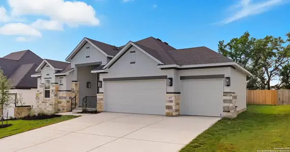 New construction Single-Family house 137 Mason Ln, Castroville, TX 78009 plan Brandon - image