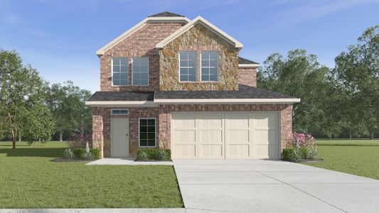 New construction Single-Family house 400 Northampton Drive, Little Elm, TX 75068 - photo 0