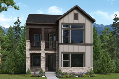 New construction Single-Family house Colorado Springs, CO 80924 plan The Horton - image