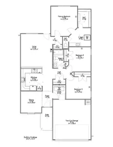 New construction Single-Family house Seguin, TX 78155 plan The 1443 - image 2