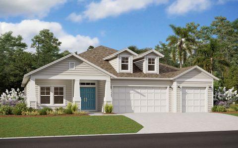New construction Single-Family house 3217 Willowleaf Ln, Green Cove Springs, FL 32043 plan Boca - image