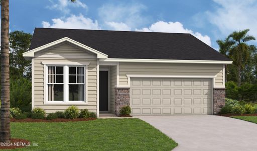 New construction Single-Family house 788 Lightsey Crossing Lane, Saint Augustine, FL 32084 Jasper- photo 0