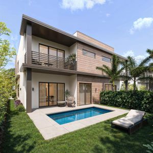 New construction Townhouse house 6800 N Federal Hwy, Unit C, Boca Raton, FL 33487 - image