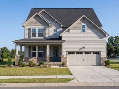 New construction Single-Family house 700 Dragonfly Pond Wy, Wake Forest, NC 27587 plan The Hickory II D - image