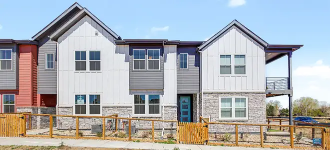 New construction Townhouse house 2897 E 103Rd Dr, Thornton, CO 80229 plan Cascade - image